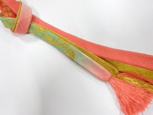 正絹　手組帯締め